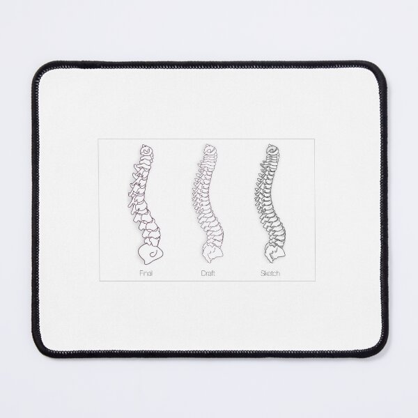 Item preview, Evolution of spine vector designed and sold by MinnowsArt.