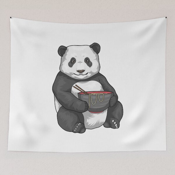 Item preview, Panda Bowl Ramen designed and sold by Snabdesign84.