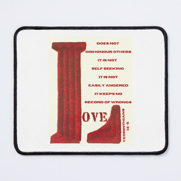 Item preview, Love 1 Cor 13:5 designed and sold by BimsJetDesigns.