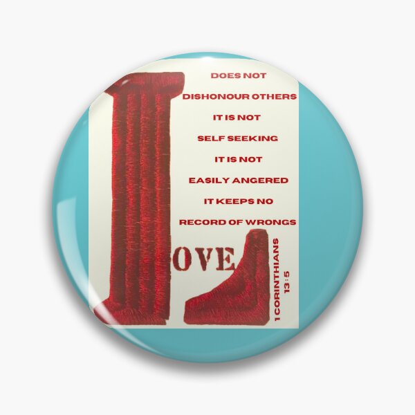 Item preview, Love 1 Cor 13:5  designed and sold by BimsJetDesigns.