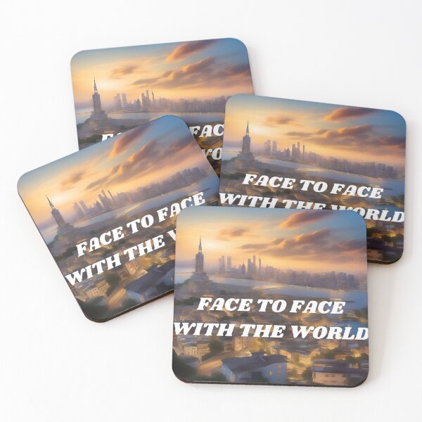 Item preview, Face-to-Face with the World designed and sold by TrendyGalaxy.