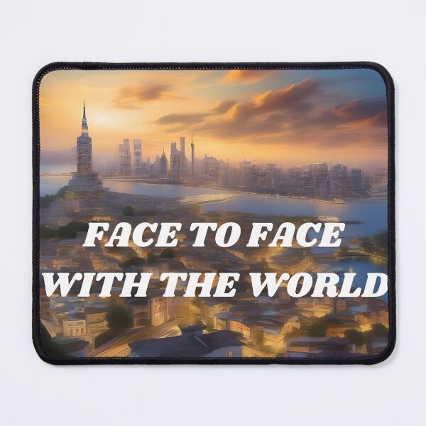 Item preview, Face-to-Face with the World designed and sold by TrendyGalaxy.