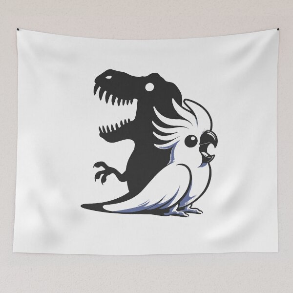 Item preview, Cute Screaming Parrot Bird Day Memes Funny T Rex Cockatoo designed and sold by Dressed For  Duty.