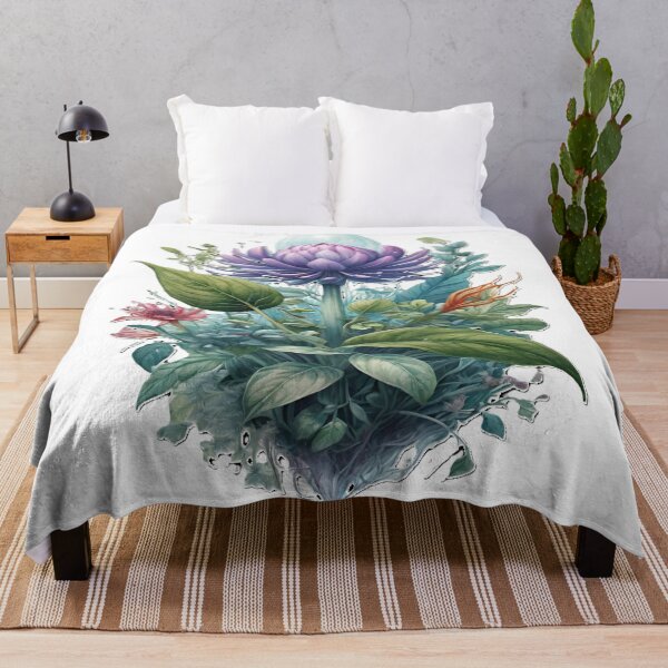 Item preview, Ethereal Floral Illustration designed and sold by merve02shop.