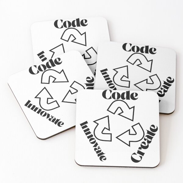 Item preview, Code, Create, Innovate designed and sold by Amerchbiz.