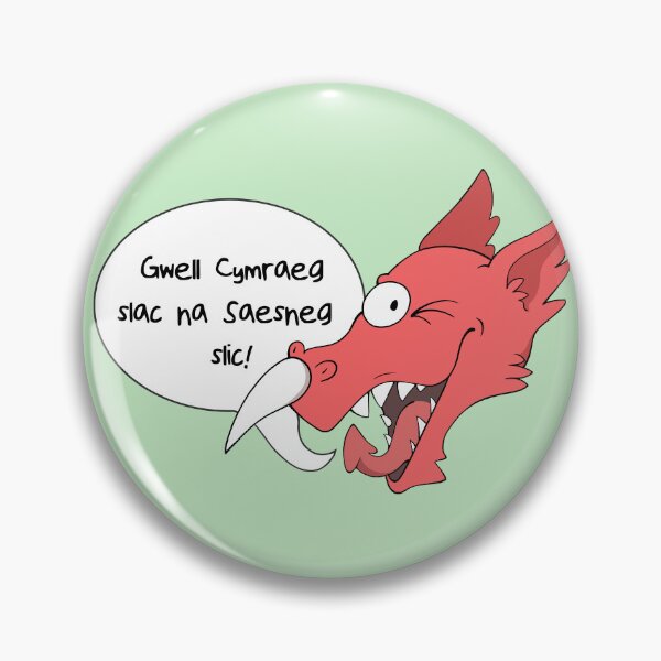 Item preview, Gwella Cymraeg slac na Seasneg Slic designed and sold by Skarmaiden.