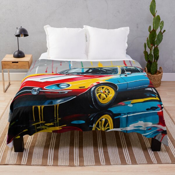 Item preview, Sports Car with Color Splatter designed and sold by GrizzlyCollective.