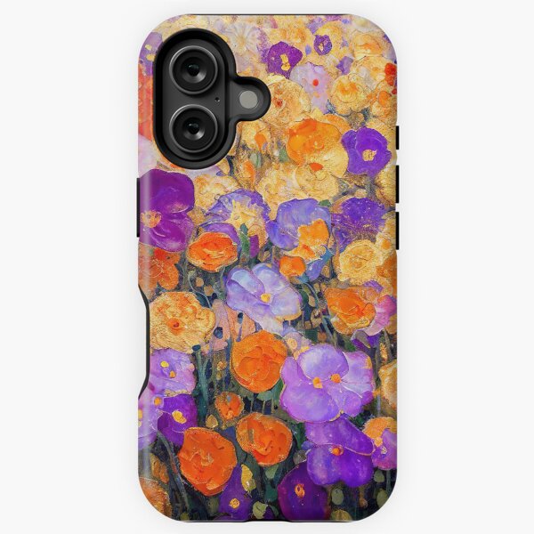 Aperçu de l'œuvre Jardin fleuri de Klimt créée et vendue par maniacfitness.