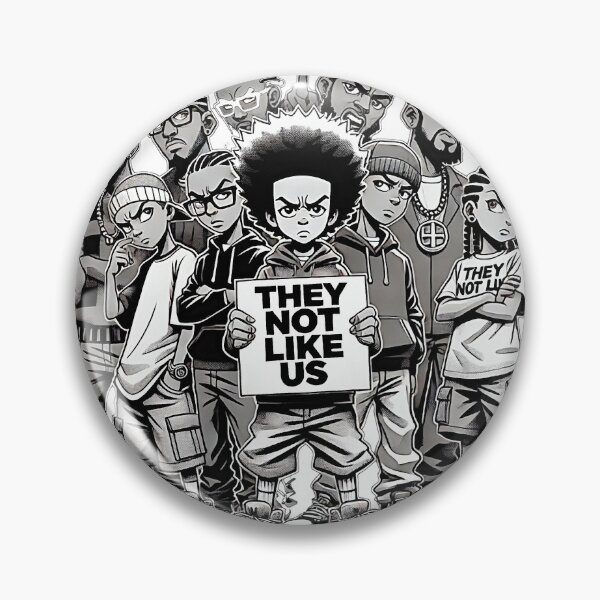 Item preview, They Not Like Us - Black and White Illustration v1 designed and sold by KriticalDesigns.
