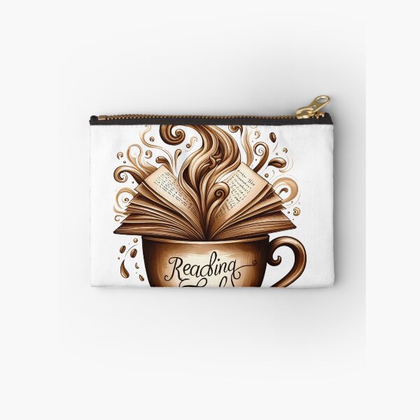 Item preview, Coffee and Books Fusion Art: Reader's Delight Print designed and sold by ashdenent.