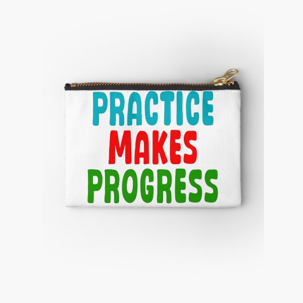 Item preview, Practice Makes Progress designed and sold by Angry Swan Designs.
