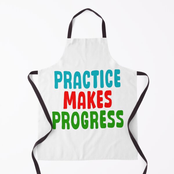 Item preview, Practice Makes Progress designed and sold by Angry Swan Designs.