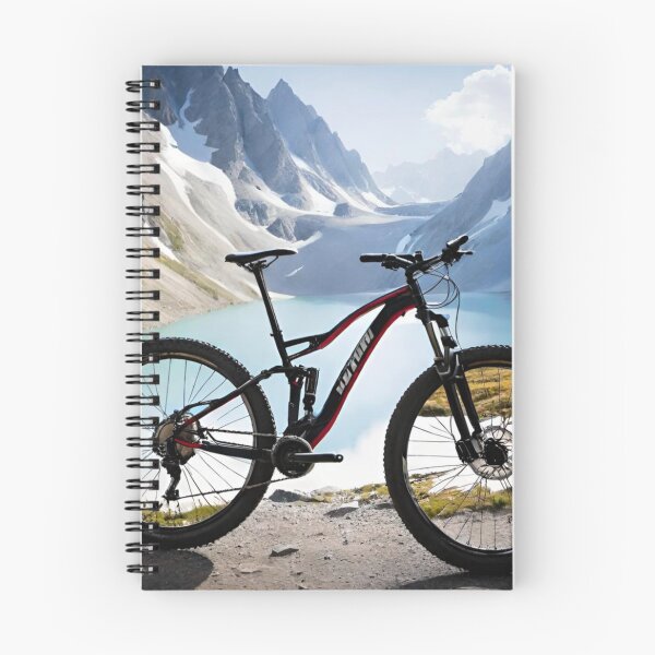 Item preview, MTB Stood in Front of Mountains designed and sold by GrizzlyCollective.