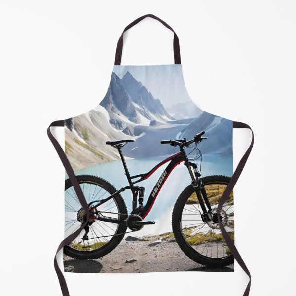 Item preview, MTB Stood in Front of Mountains designed and sold by GrizzlyCollective.