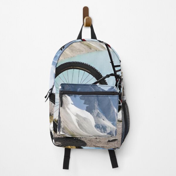 Item preview, MTB Stood in Front of Mountains designed and sold by GrizzlyCollective.