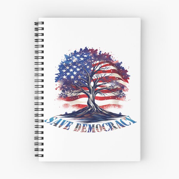 Item preview,  Save democracy || Rooted in Freedom , American Grown , Stars & Stripes Tree designed and sold by ShabayekShop.