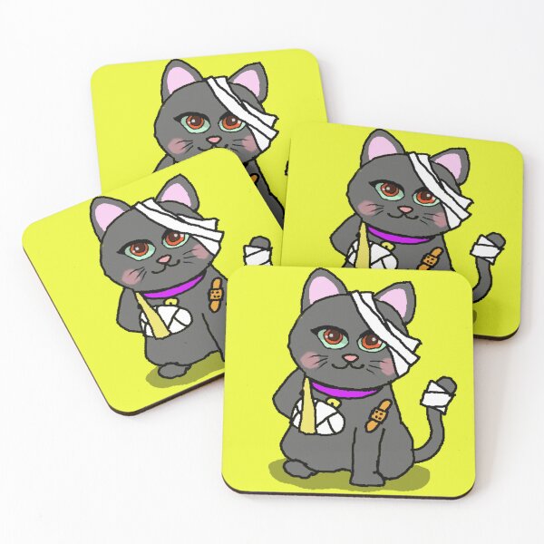 Item preview, Injured cat designed and sold by suwangreen.