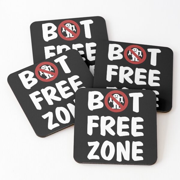 Item preview, Bot-Free Zone designed and sold by Aceofspace3000.