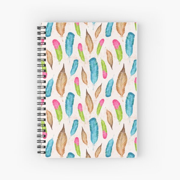 Item preview, Colorful Feathers pattern seamless, Handmade premium designed and sold by Katarzyna Dembek.