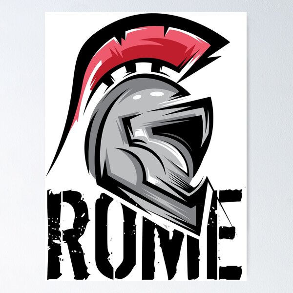 Item preview, Cartoon Comic Helmet Armor Gladiator Rome Roman Fighter Illustration designed and sold by AndreMi.