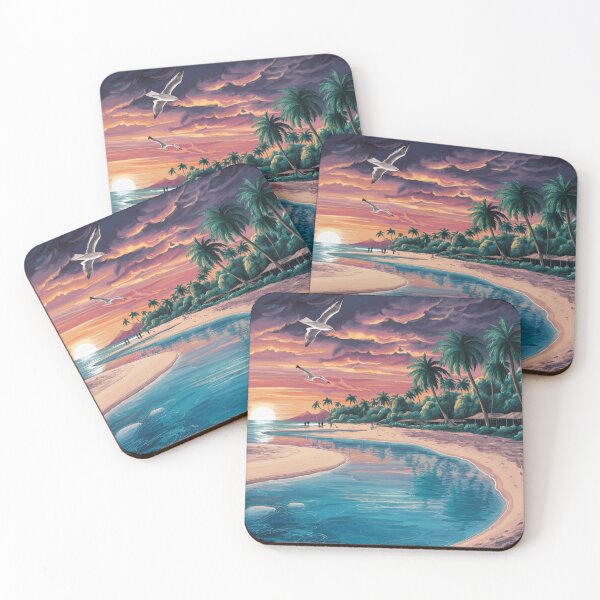 Item preview, "Sunset Symphony: Beach Bliss" designed and sold by JAMESAMORN.