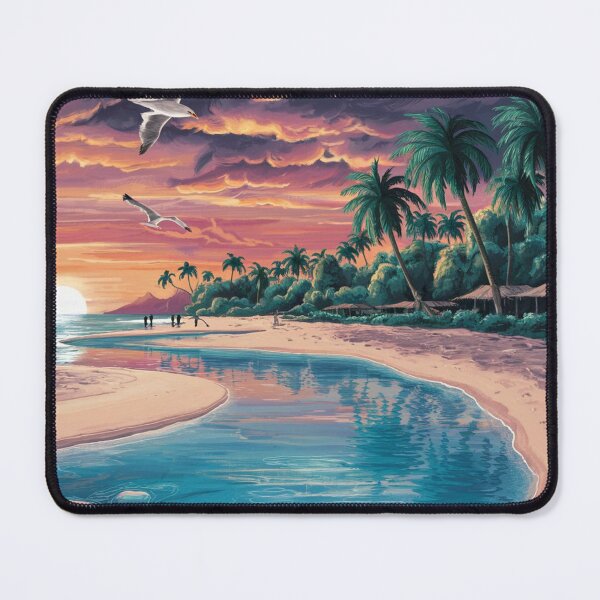 Item preview, "Sunset Symphony: Beach Bliss" designed and sold by JAMESAMORN.