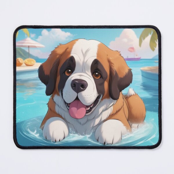 Item preview, Vacation Vibes St Bernard designed and sold by NeatThingLover.