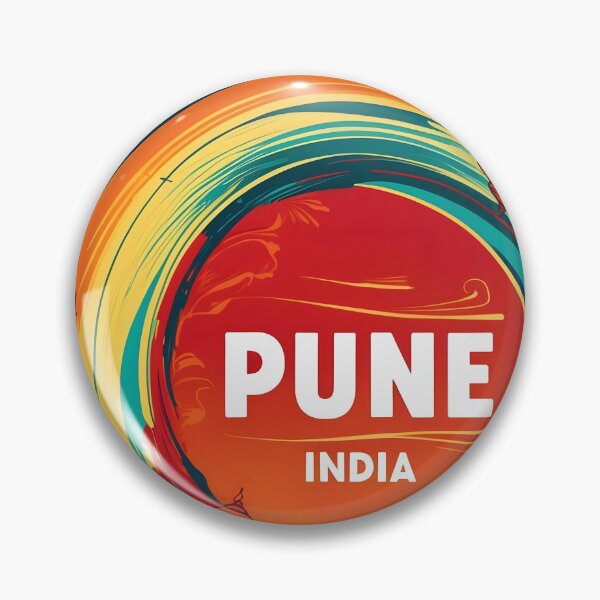 Item preview, Pune India Vintage Travel Tourism  designed and sold by TravelersGems.