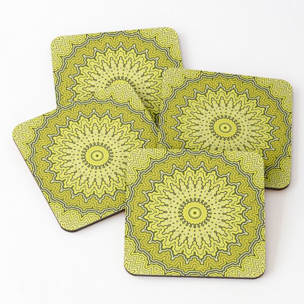 Item preview, Yellow Eye Shaped Mandala designed and sold by KaSaPo.
