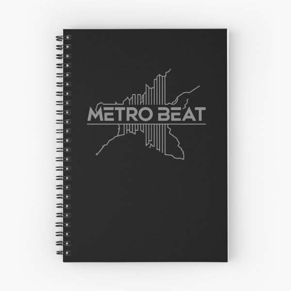 Item preview, METRO BEAT: The Rhythm of the City in Stark Contrast designed and sold by SplashTastic.