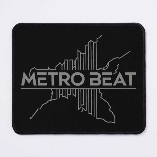 Item preview, METRO BEAT: The Rhythm of the City in Stark Contrast designed and sold by SplashTastic.