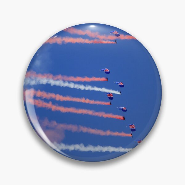 Artikelvorschau, Fallschirmspringen, Fallschirmspringen, Airshow, Bild entworfen und verkauft von Bunmigraphics .