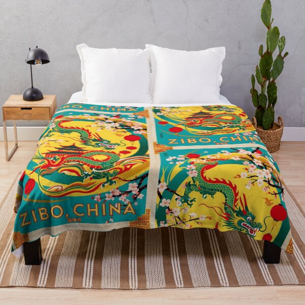 Item preview, Zibo China Vintage Travel Tourism designed and sold by TravelersGems.