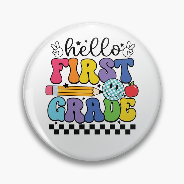 Item preview, Hello First Grade In My First Grade Era First Grade Squad 1st Day of School Back To School Retro First Grade (First Day Of School Gift) designed and sold by i-longmanshop.