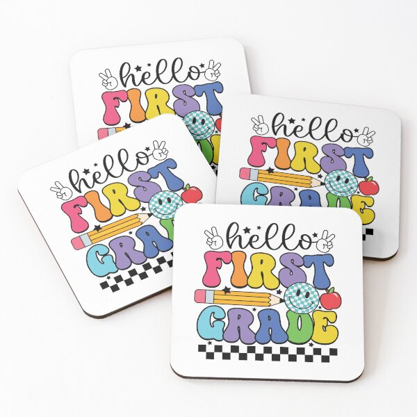 Item preview, Hello First Grade In My First Grade Era First Grade Squad 1st Day of School Back To School Retro First Grade (First Day Of School Gift) designed and sold by i-longmanshop.