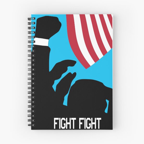 Aperçu de l'œuvre Trump - Tentative d'assassinat Conception de t-shirt avec image emblématique créée et vendue par CorvegaDesigns.