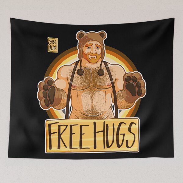 Item preview, ADAM LIKES HUGS - BEAR PRIDE - GINGER EDITION designed and sold by bobobear.