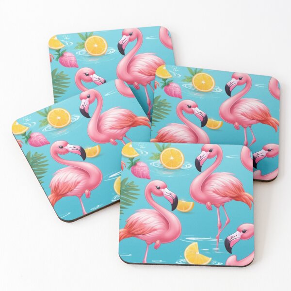 Item preview, Beachside Flamingo designed and sold by NeatThingLover.