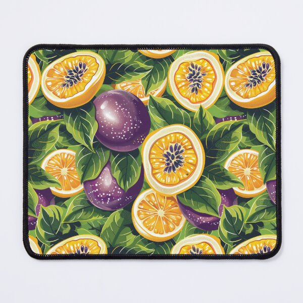 Item preview, Passion fruits and oranges designed and sold by PatternCabinet-.
