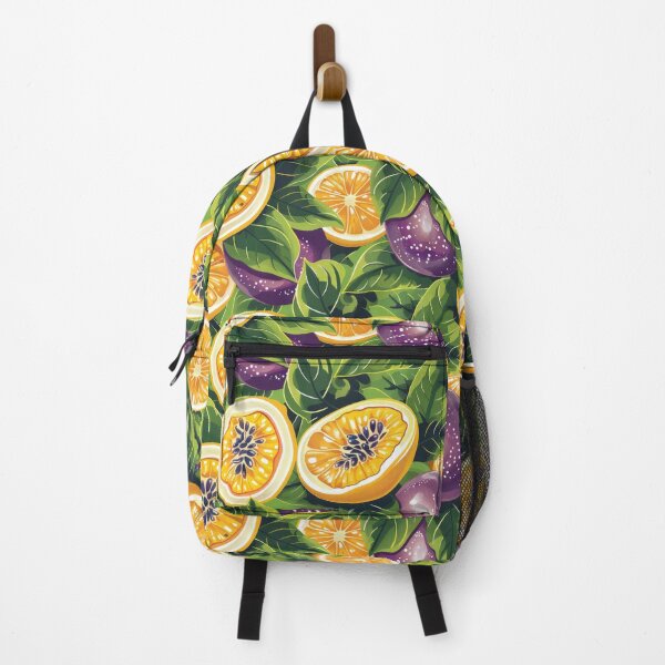 Item preview, Passion fruits and oranges designed and sold by PatternCabinet-.