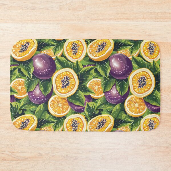 Item preview, Passion fruits and oranges designed and sold by PatternCabinet-.