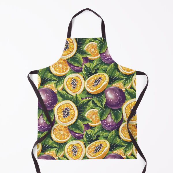 Item preview, Passion fruits and oranges designed and sold by PatternCabinet-.