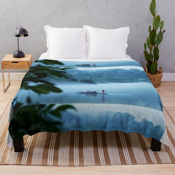 Item preview, Boat in a Chinese river 3 photos in 1 designed and sold by PabloBSanchez.
