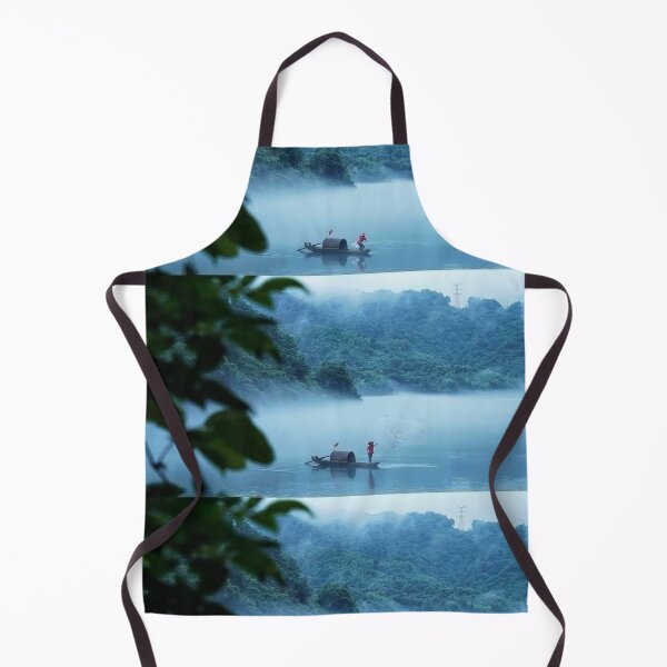 Item preview, Boat in a Chinese river 3 photos in 1 designed and sold by PabloBSanchez.