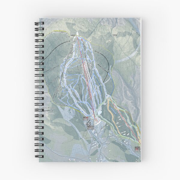 Item preview, Burke Mountain Resort Trail Map designed and sold by Mapsynergy.