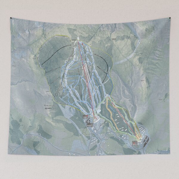 Item preview, Burke Mountain Resort Trail Map designed and sold by Mapsynergy.