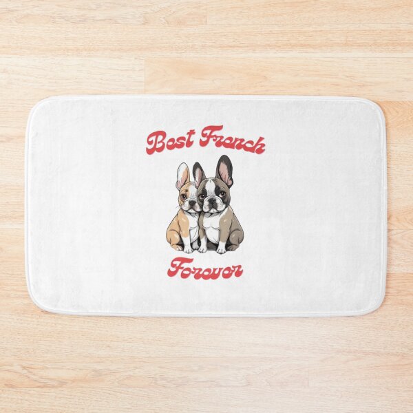 Item preview, Best French Forever, french bulldogs for the international world friendship day designed and sold by Teeject.