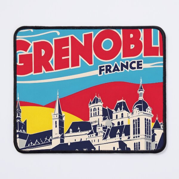 Item preview, Grenoble France Vintage Travel Tourism  designed and sold by TravelersGems.