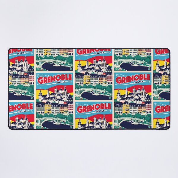 Item preview, Grenoble France Vintage Travel Tourism  designed and sold by TravelersGems.