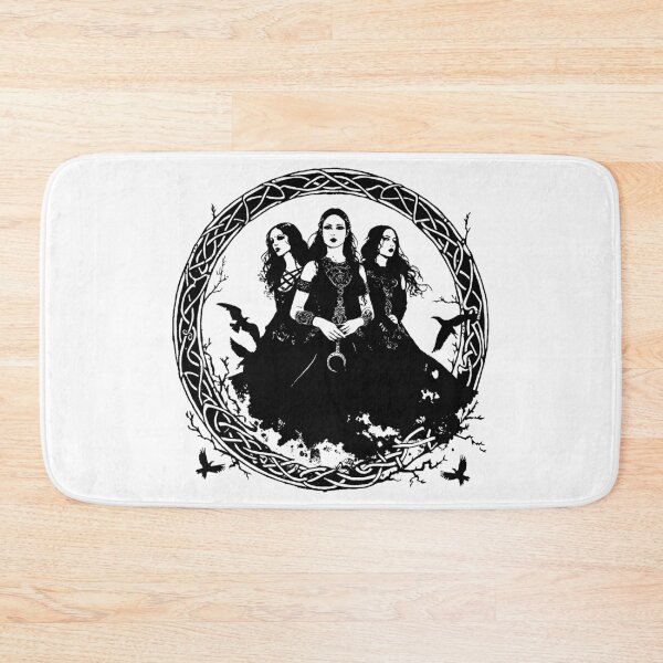 Item preview, The Morrigan Black and White Design designed and sold by VMPrinting.